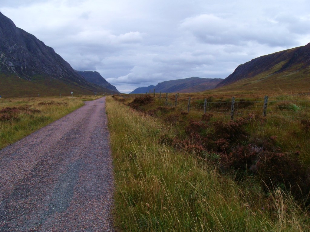 West Highland Way Using Old Military Road