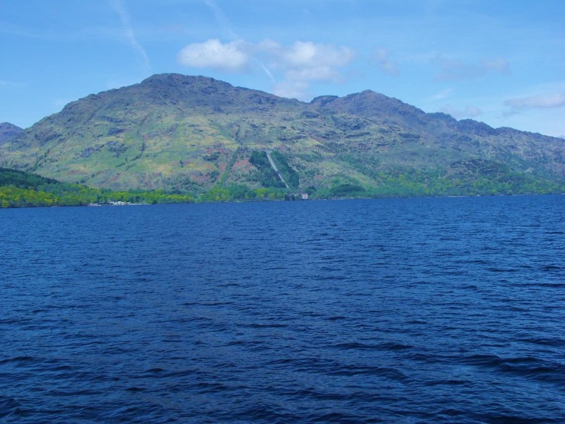 Loch Sloy Power Staion on Loch Lomond