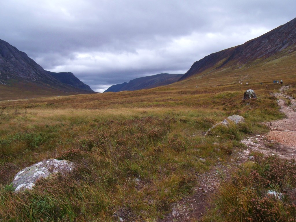 Walkers on West Highland Way