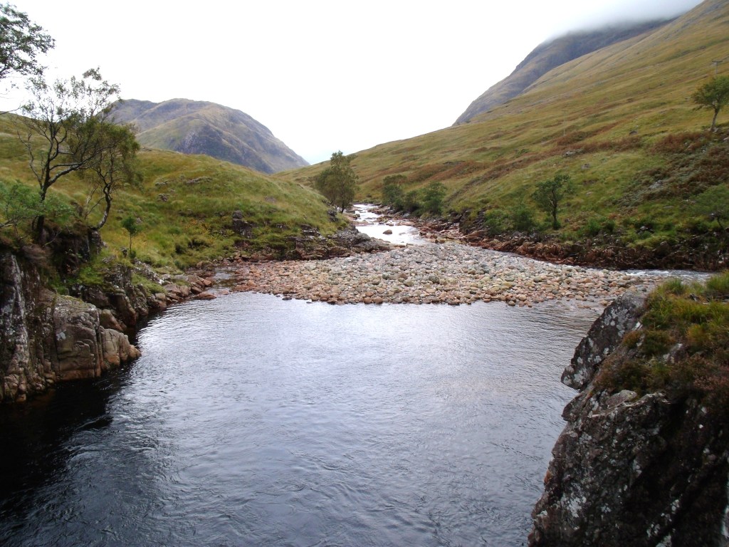 River Etive beyond Beer Bottle Pool