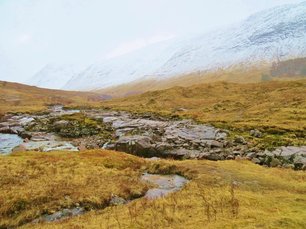 rain on the etive