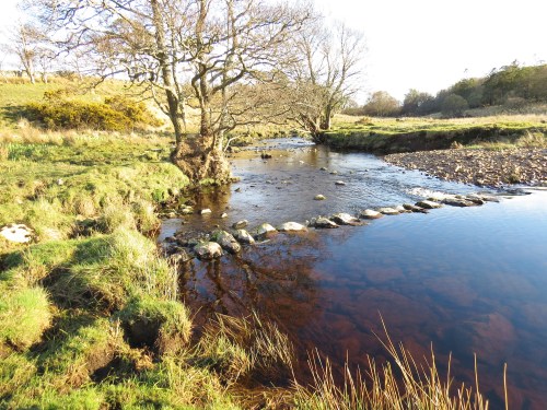 Salmon river on Jura
